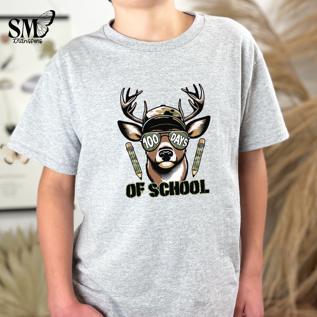 100 days of school deer