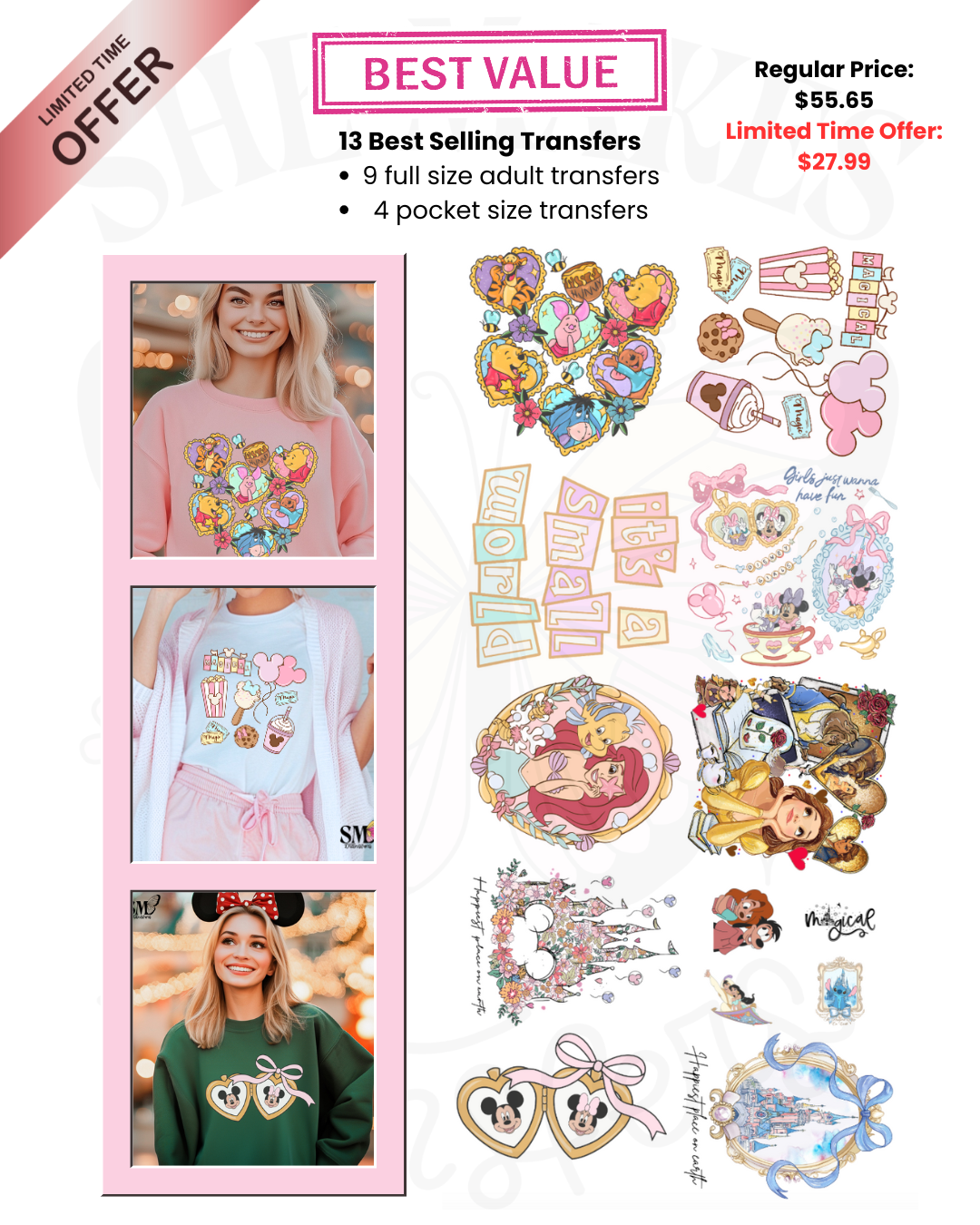 Magical Deal - Premade Gang Sheet (Adult Sizes)