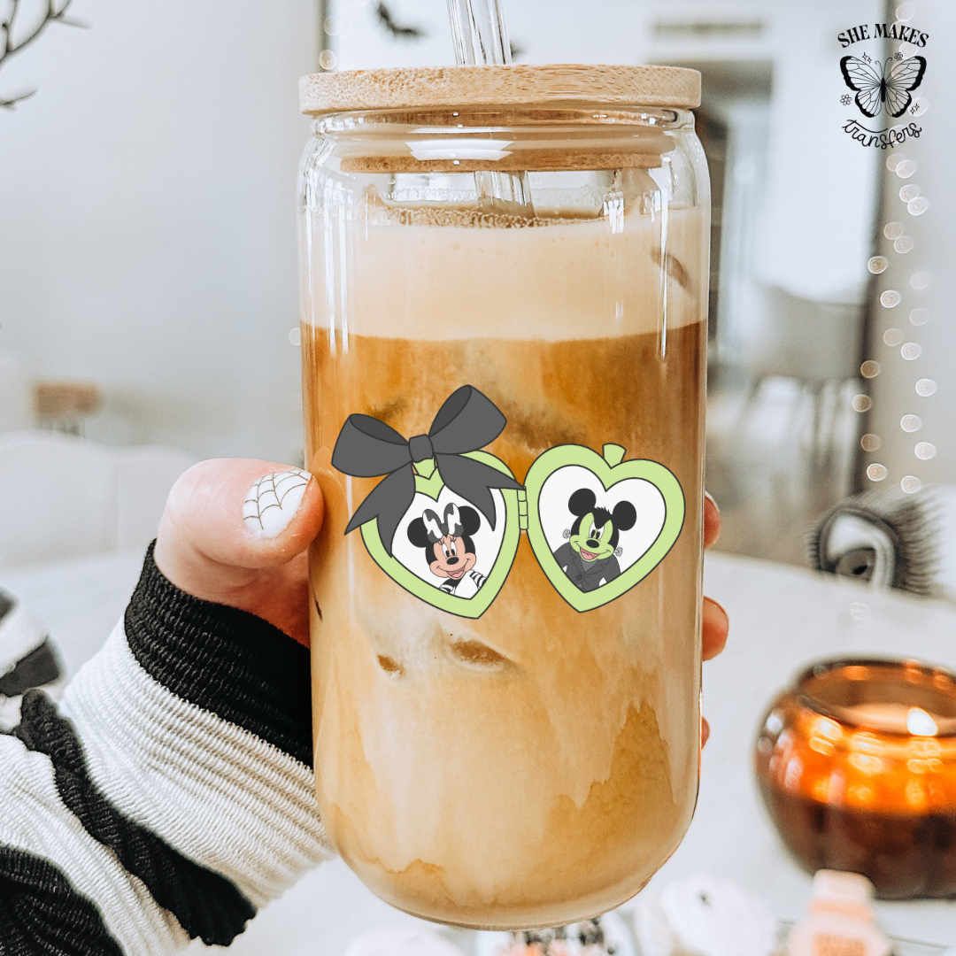 Franken Couple - cup decal