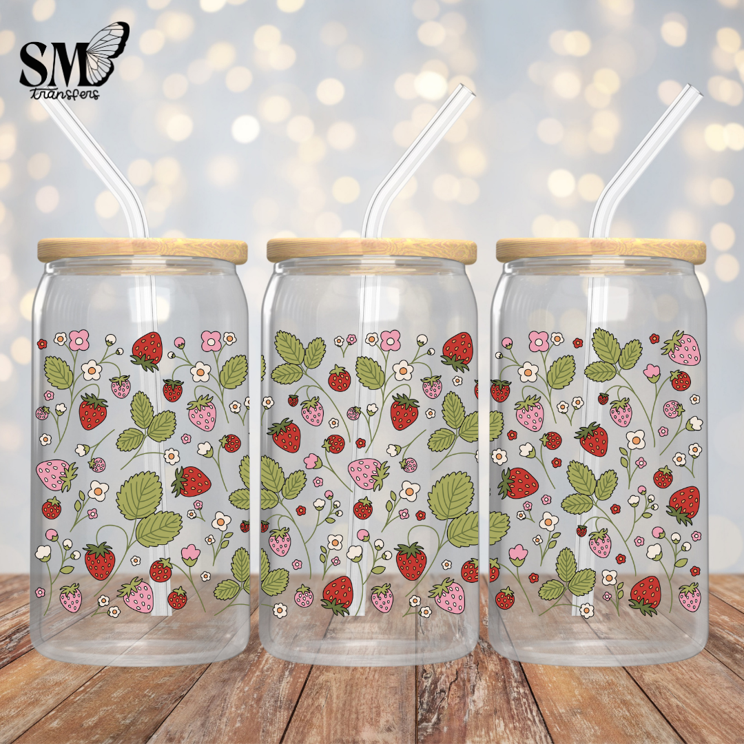 Strawberry Bloom- Full Wrap