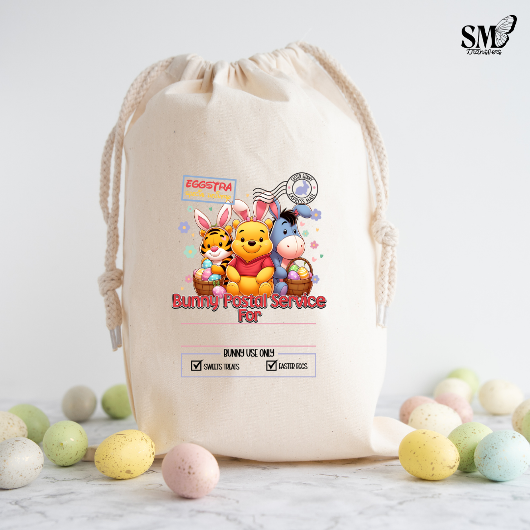 Yellow Bear & Friends Easter Sack