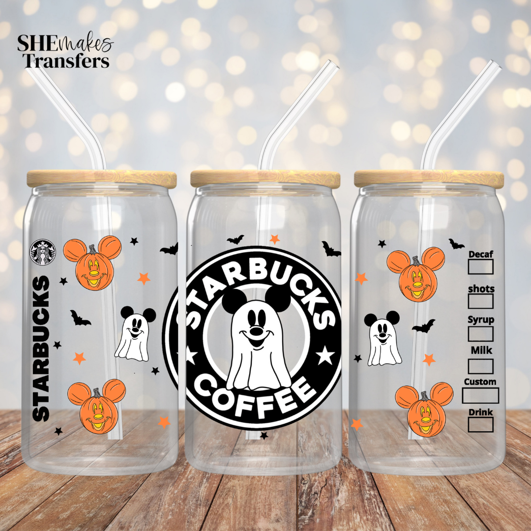 Fancy mouse latte cup wrap
