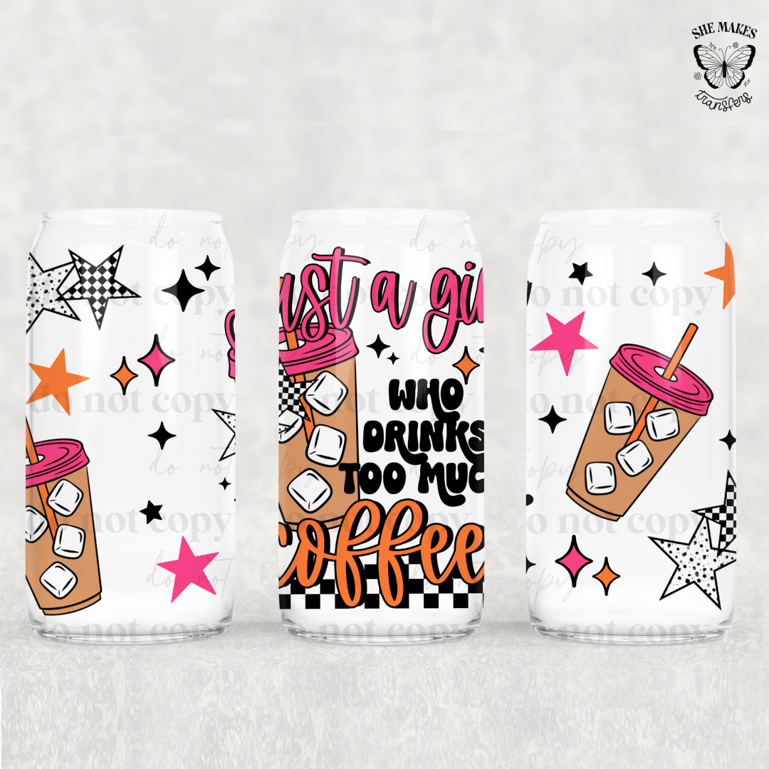 Too Much Coffee - Full Wrap