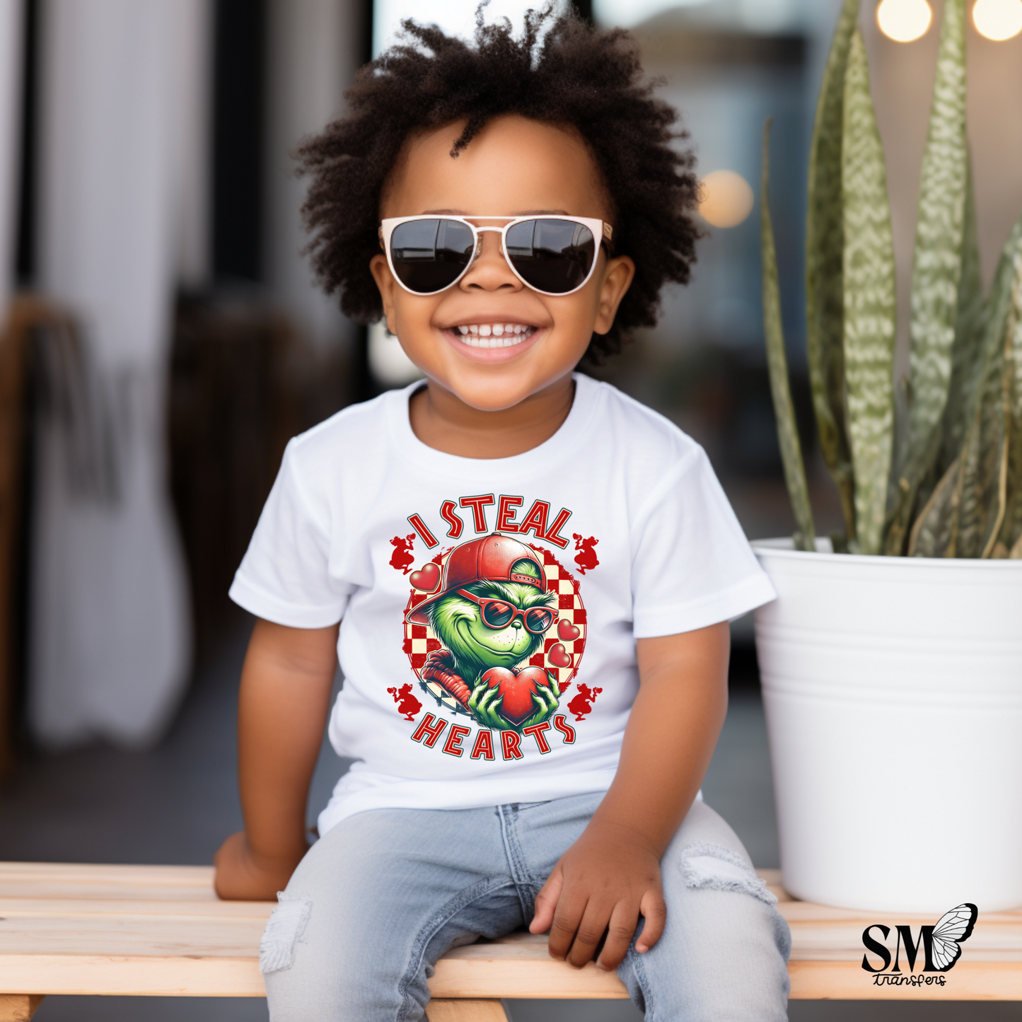 I Steal Hearts Greeny