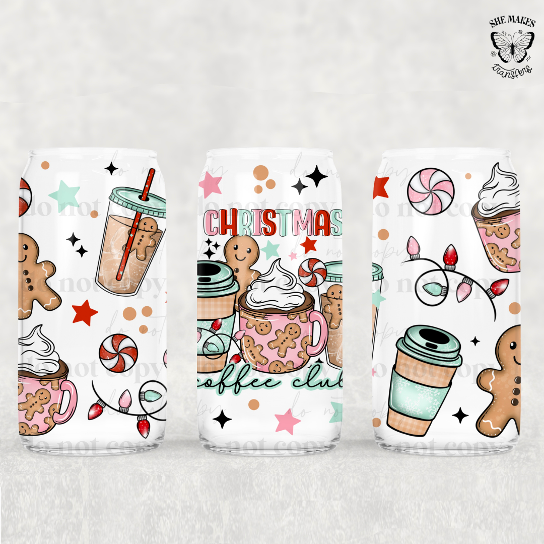 Christmas Coffee Club - Full Wrap