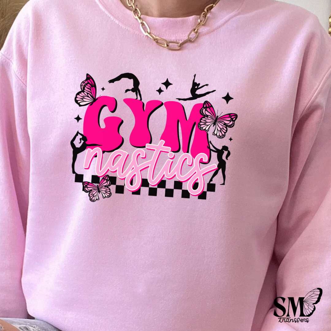 Gymnastics butterflies