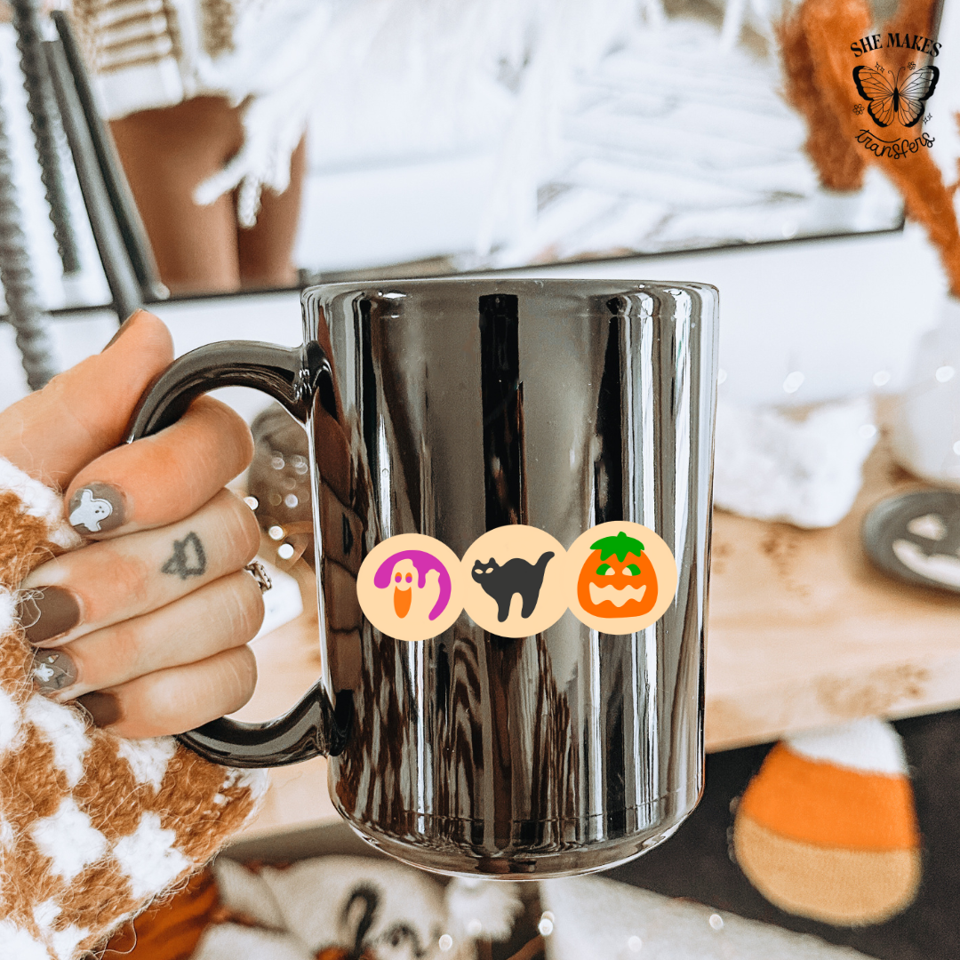 Halloween Cookies - cup decal