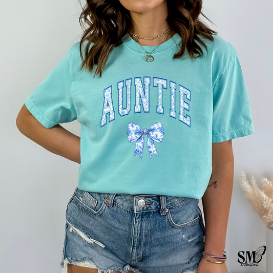 Floral Coquette Blue