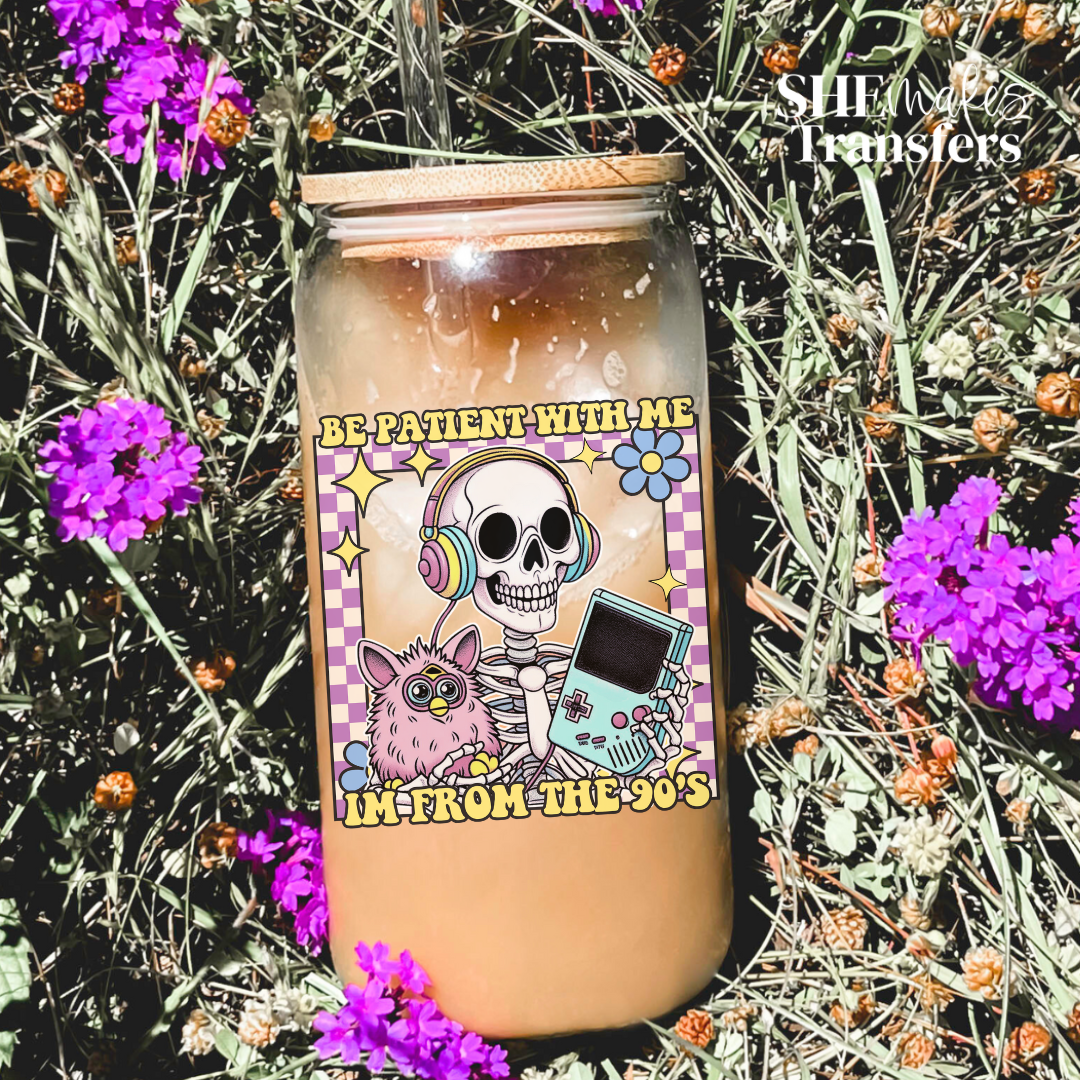 I'm from the 90's cup decal