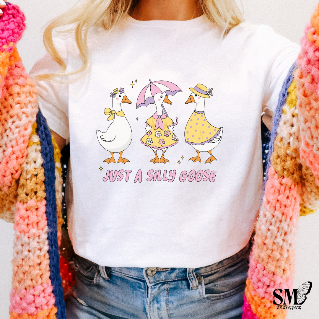 Just A Silly Goose with Umbrella