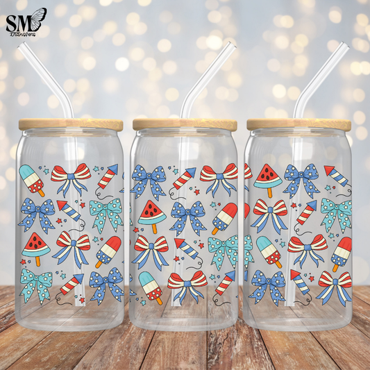 4th July Bows & Things  - Full Wrap