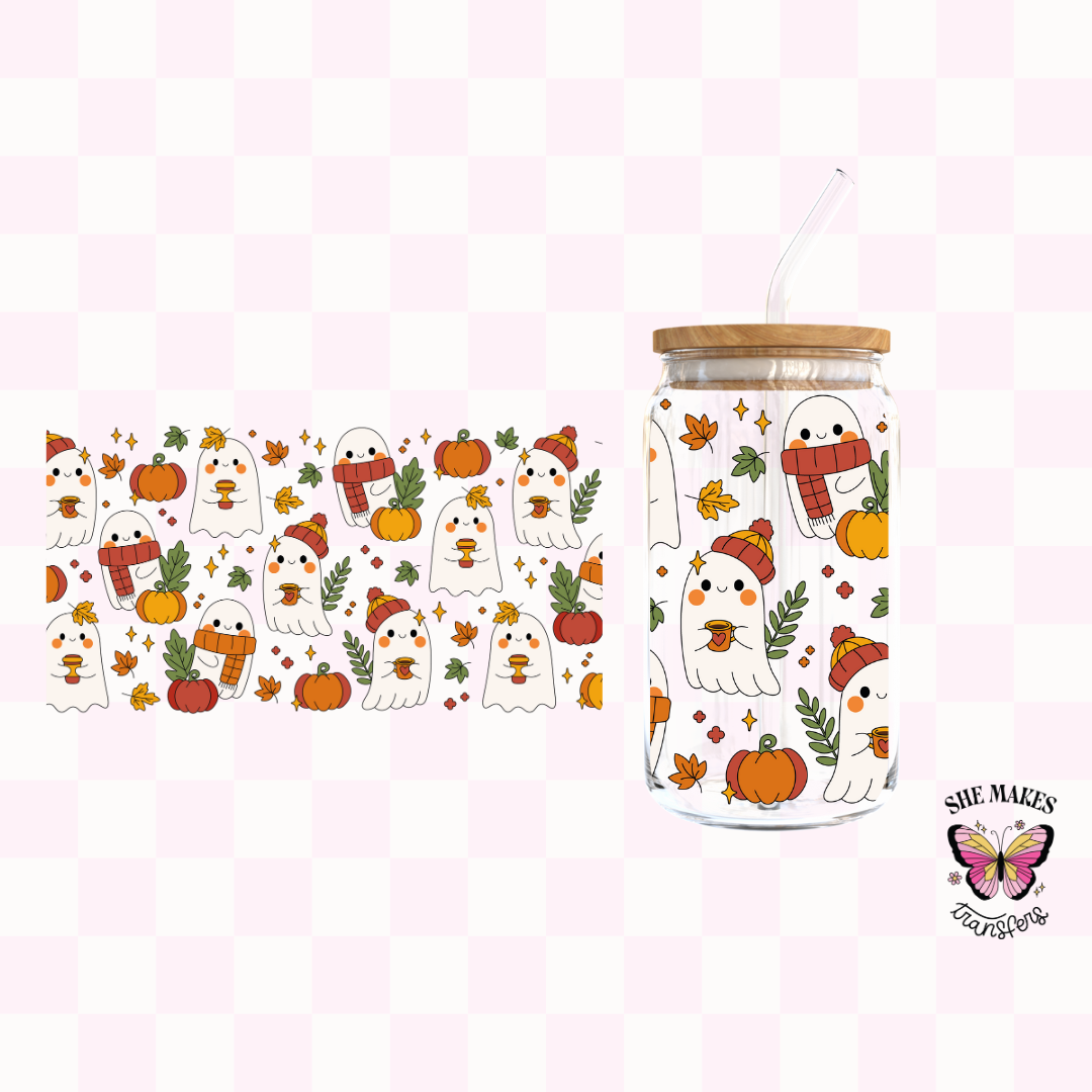 Fall Ghosts - Full Wrap
