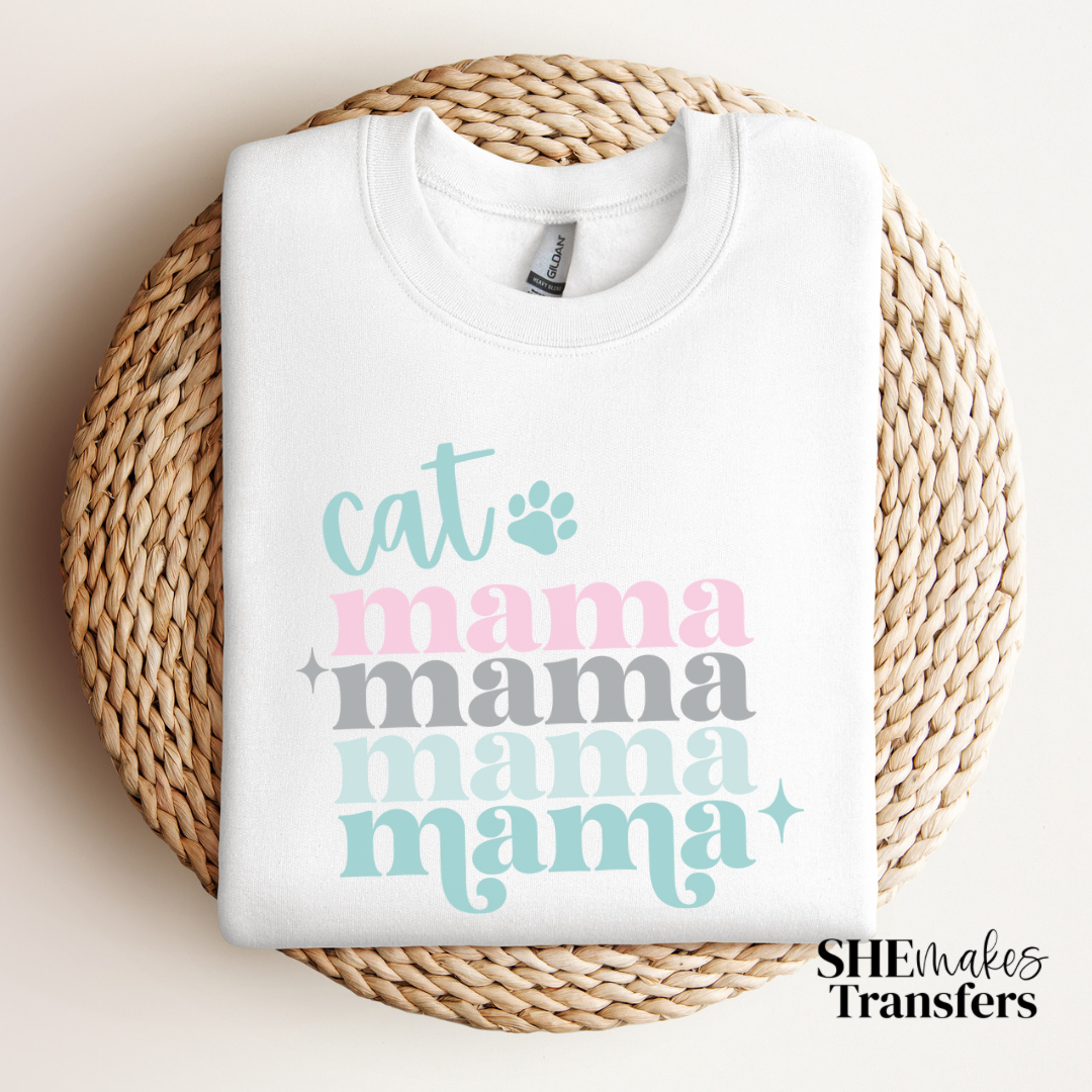 Cat Mama stacked