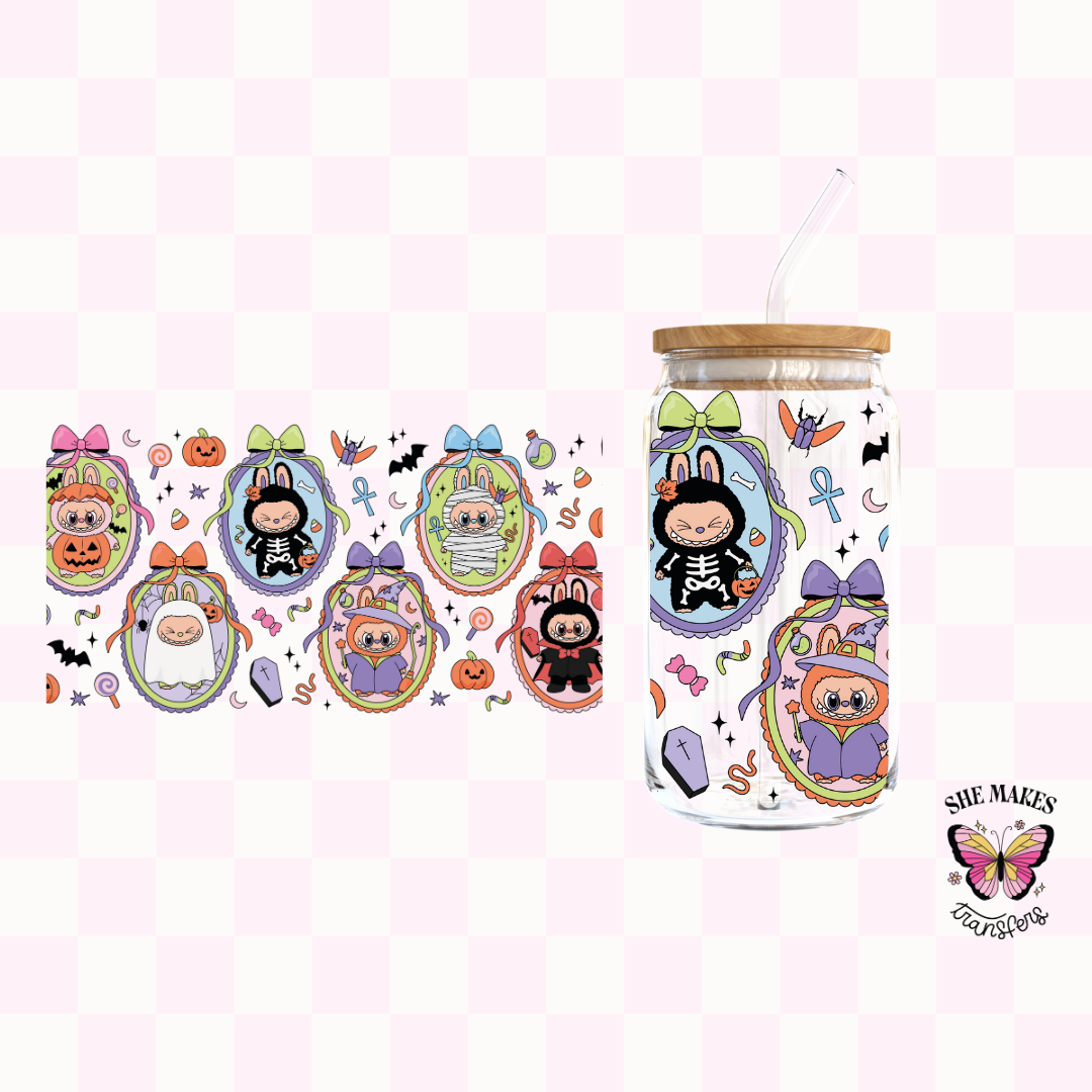 Big Smile Bunny Ears Halloween Costumes- Full Wrap