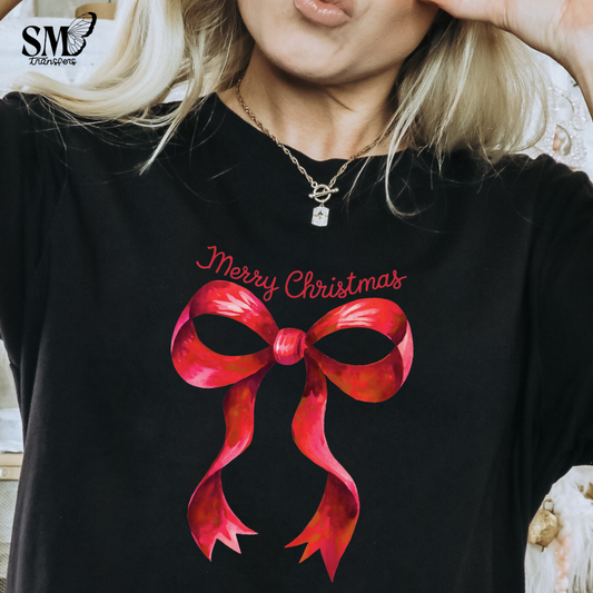 Red Coquette Merry Christmas