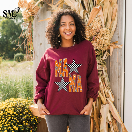 Checkered Stars Mama