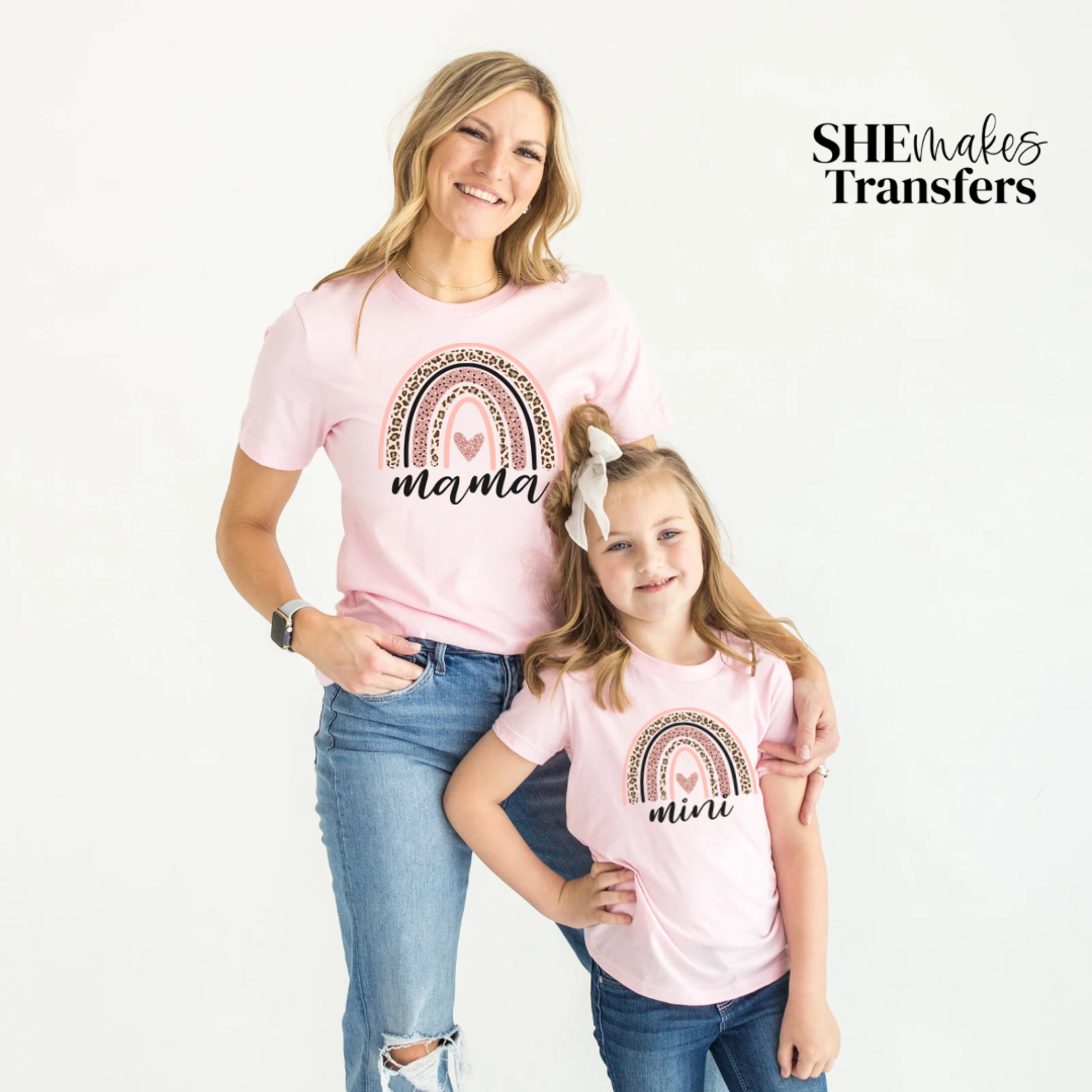 Mama/Mini Valentine Rainbow