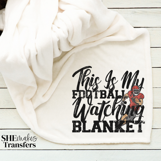 Football Watching Blanket