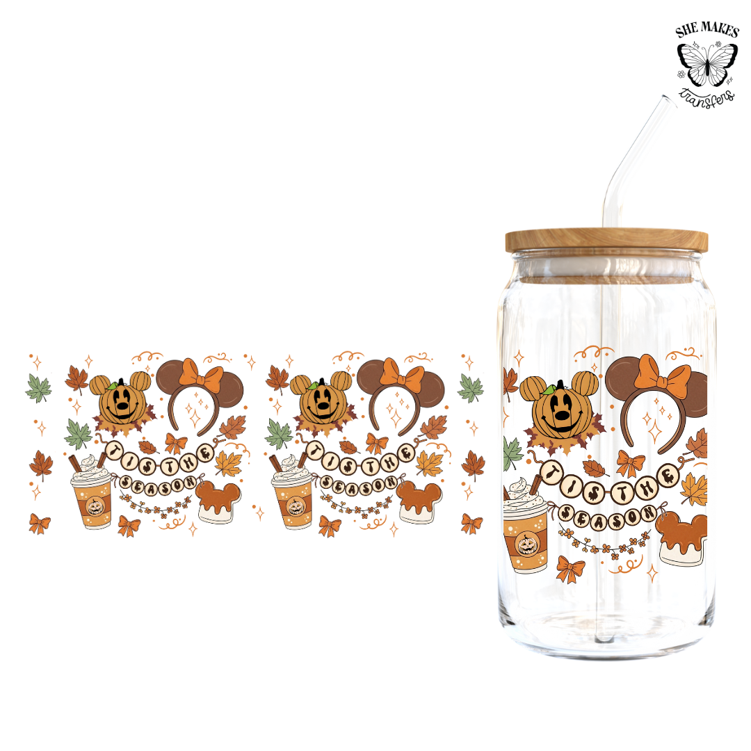 Tis The Season Fall Mouse - Full Wrap