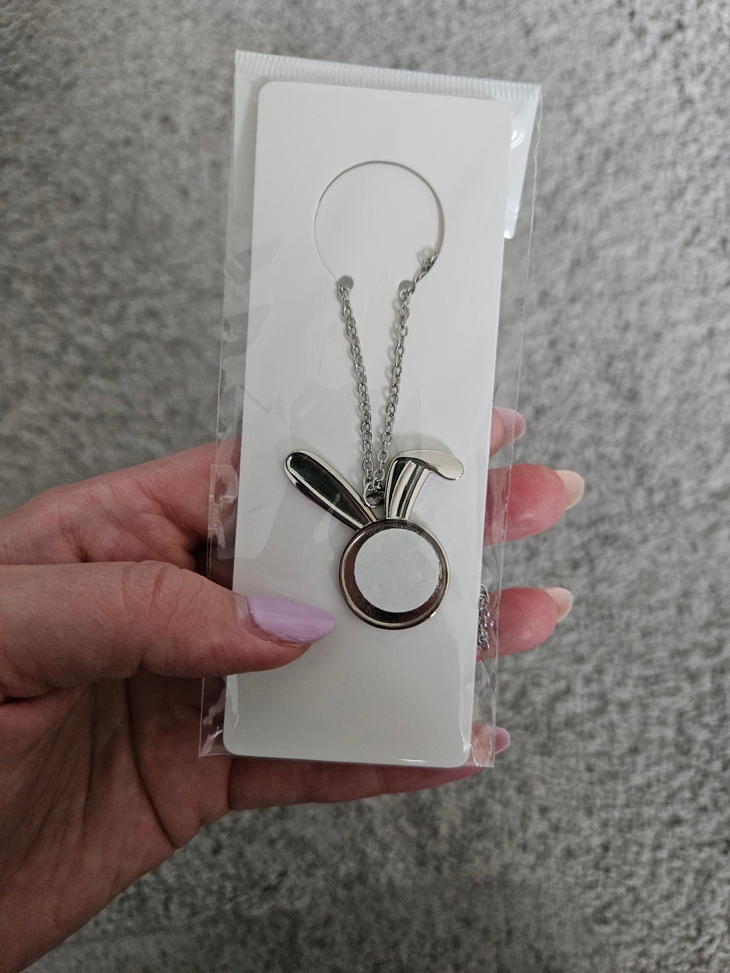 Bunny Photo Necklaces