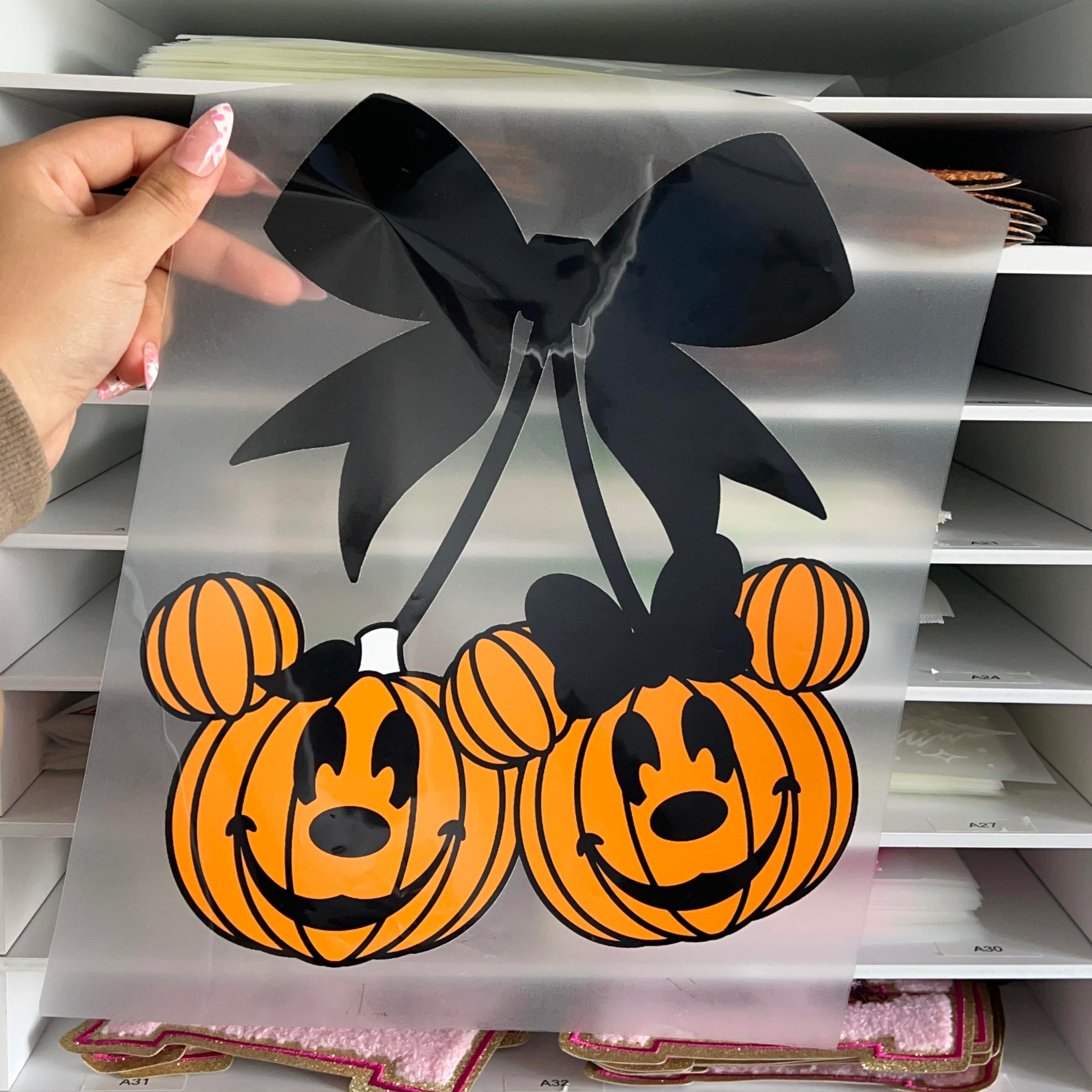 Pumpkin Coquette - Puff Transfer