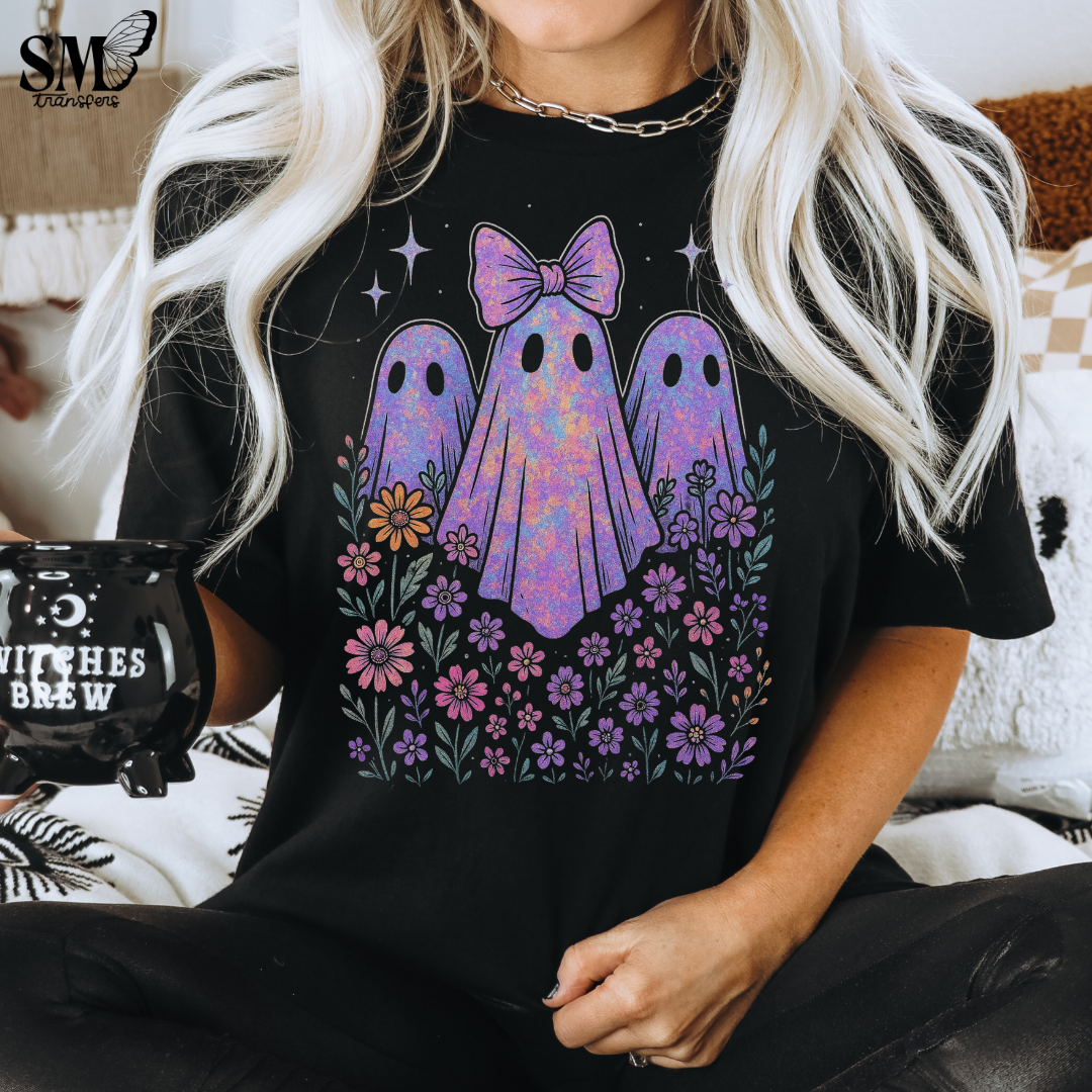 Iridescent Ghosts & Flowers