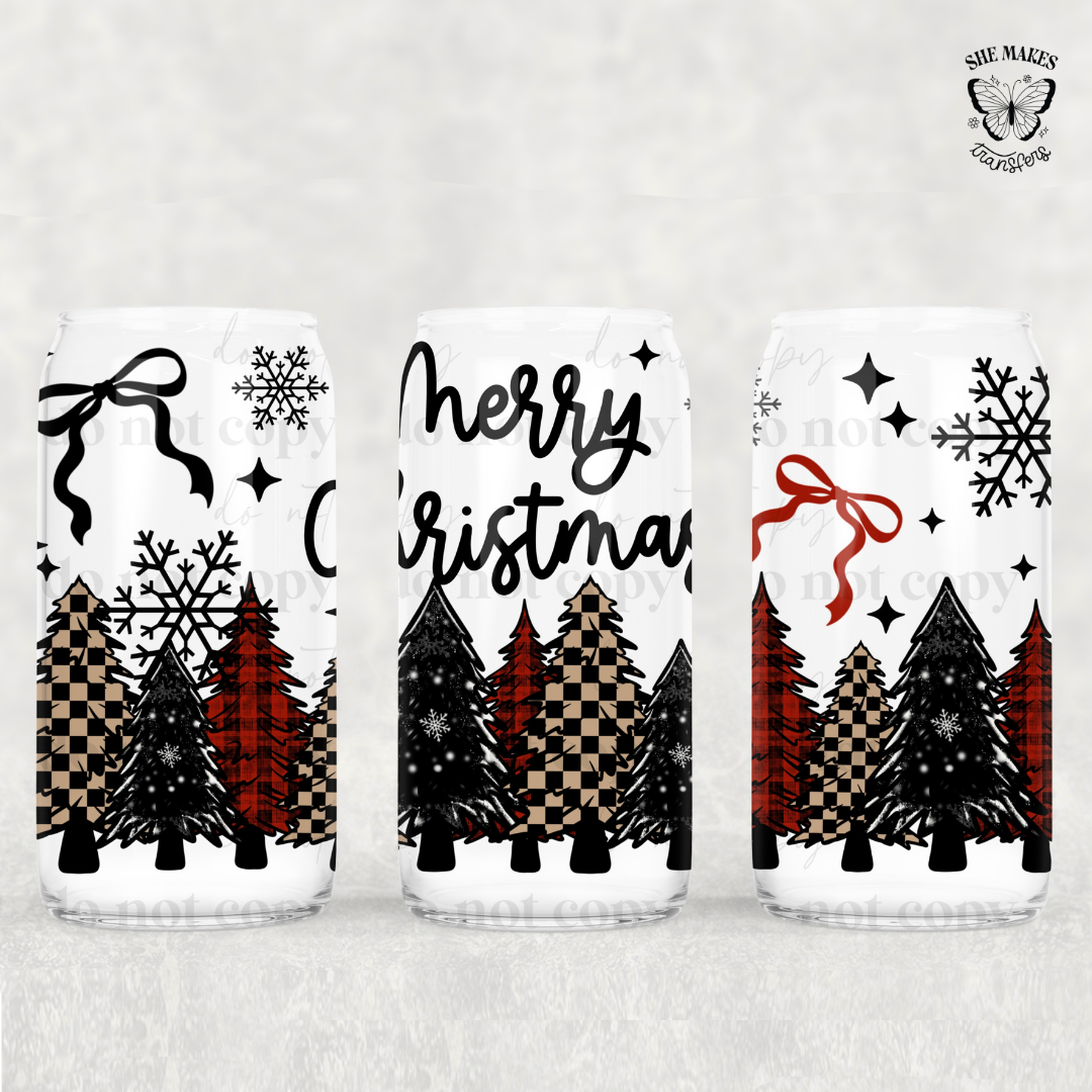 Decorated Trees Row - Full Wrap