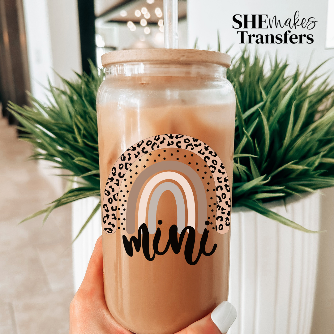 Mini cup decal