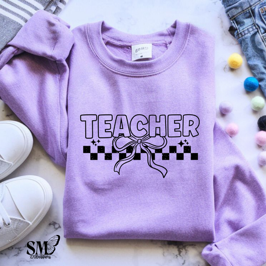 Teacher Bow - Black