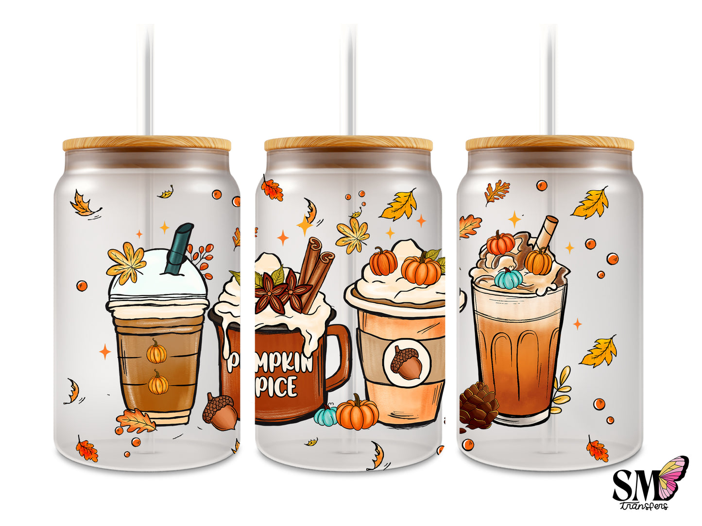 Fall Coffee - Full Wrap