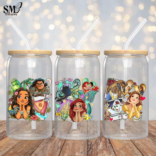 Collage Girl- Cup Decal