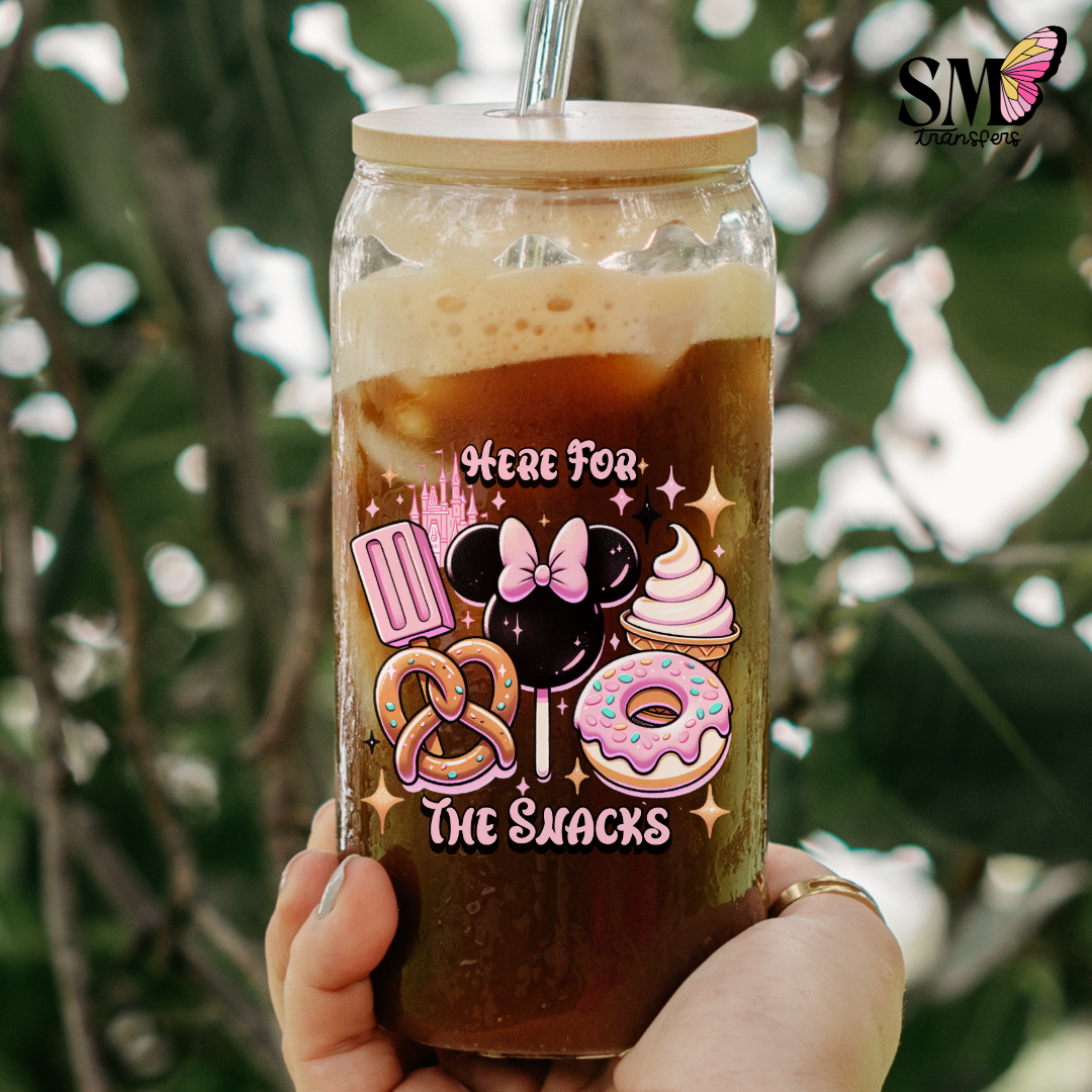Here for the snacks cup decal