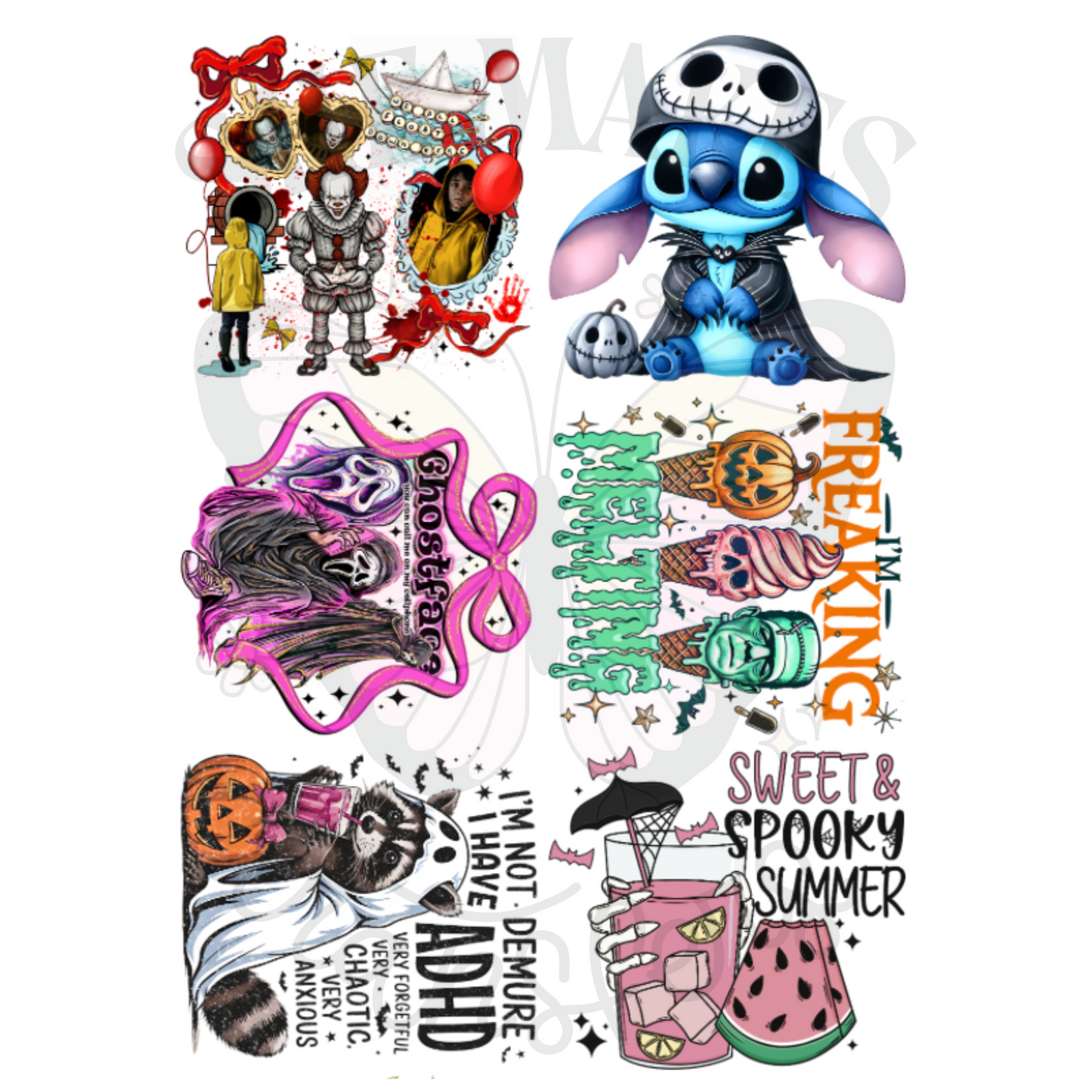 Summerween - Premade Gang Sheet Deal