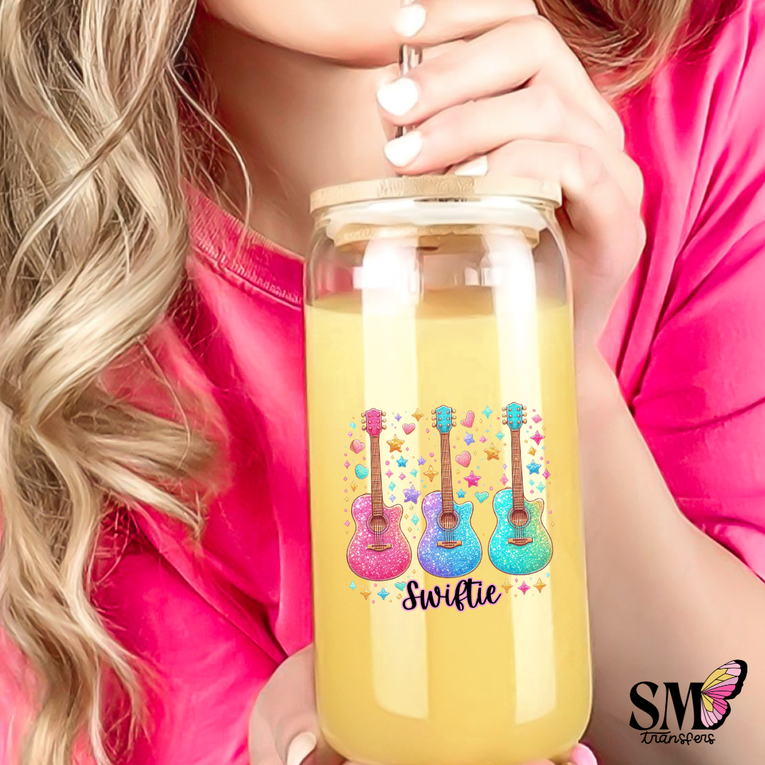 Swift with 3 guitars cup decal