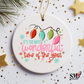 Wonderful Time Pink - Ornament Decal