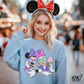 Mouse Ears & Duck Character Heart Glasses