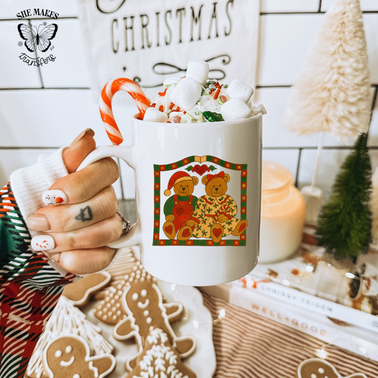 Christmas Bears - Cup Decal