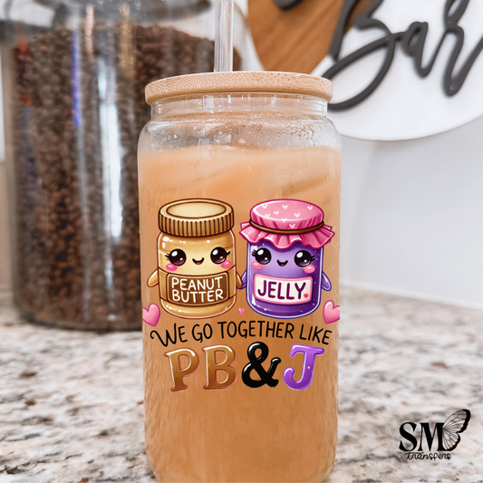PB and J-uv cup decal