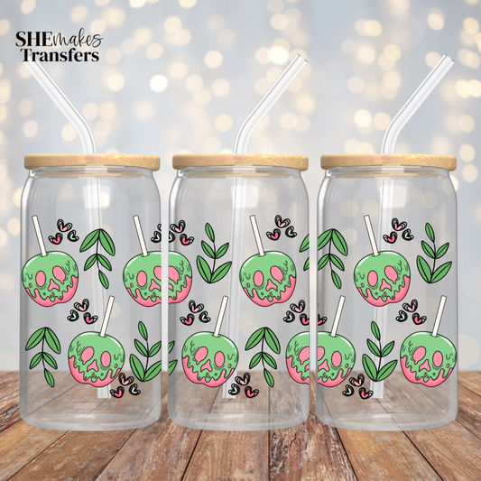 Skull candy apples cup wrap
