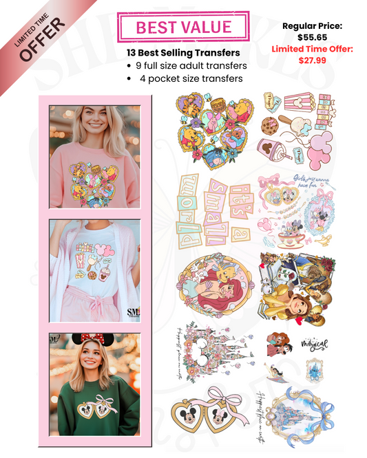 Magical Deal - Premade Gang Sheet (Adult Sizes)