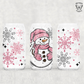 Pink Snowman -  Full Wrap