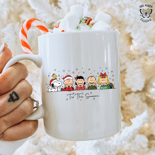 The Christmas Lineup -  cup decal