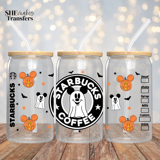 Fancy mouse latte cup wrap