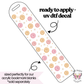 Smiles and Flowers - bookmark uv dtf