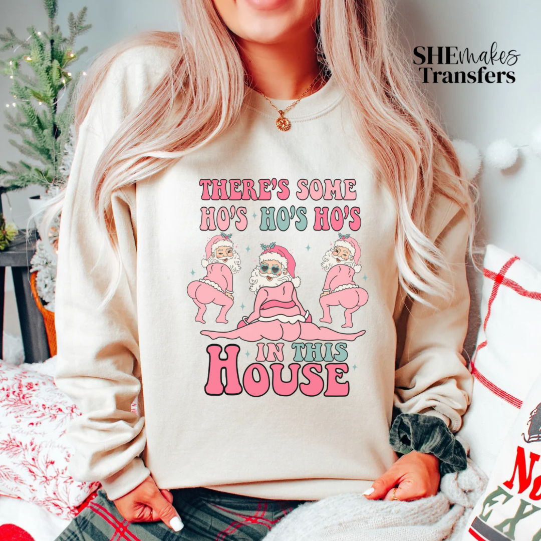 Ho Ho Ho in the house - Pink