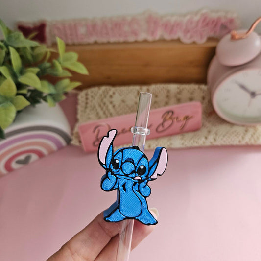 Blue Friend - 3D Straw Topper