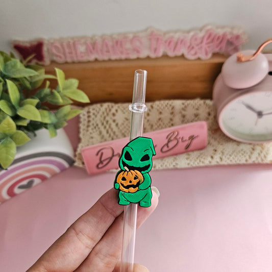 Green Man - 3D Straw Topper