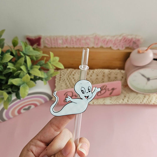 Nostalgia Ghost - 3D Straw Topper