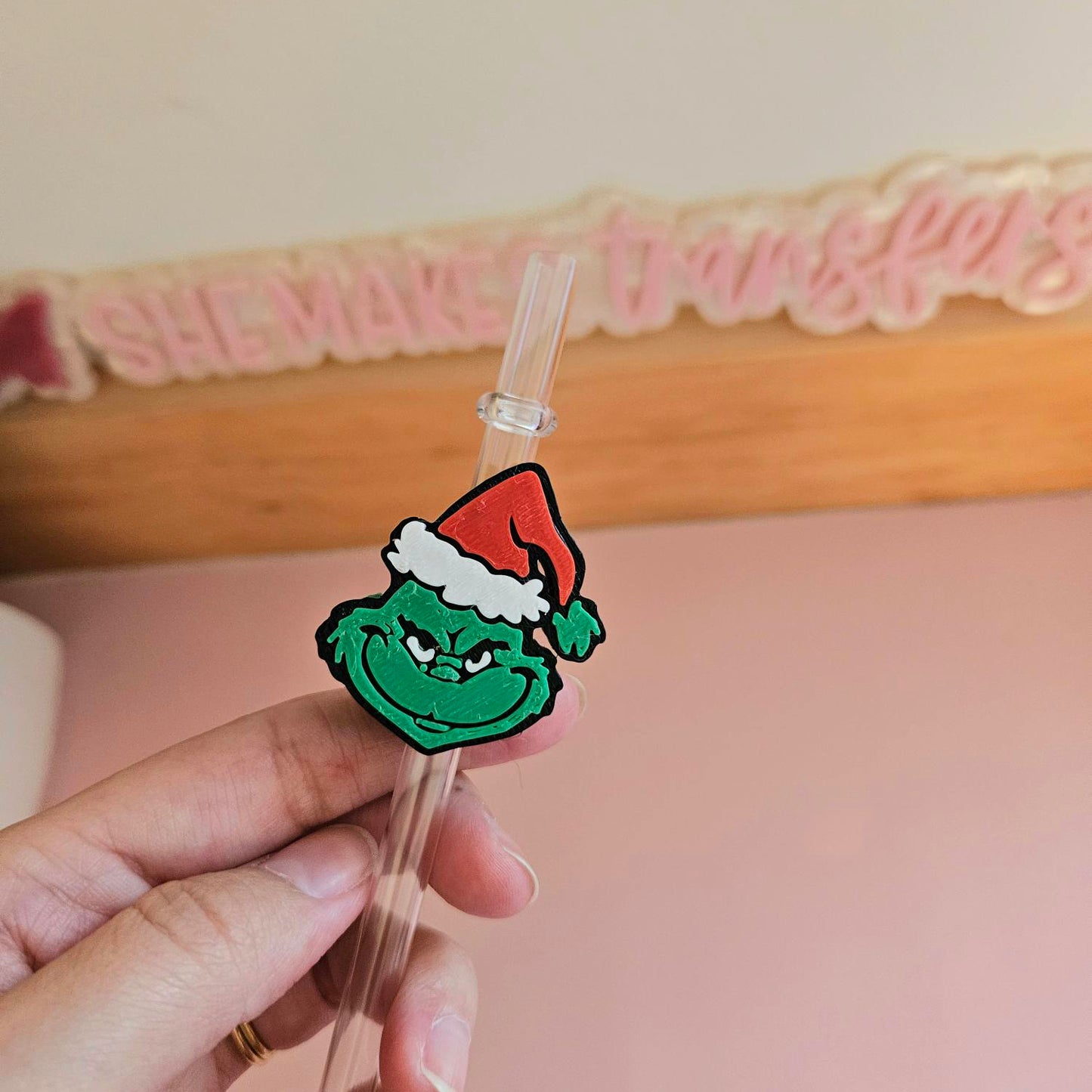 G Man - 3D Straw Topper
