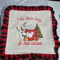 Red Plaid Trim Pillow Cases